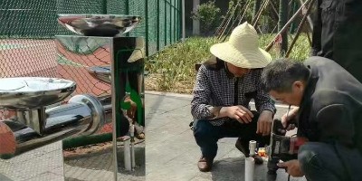 園林直飲水臺怎么安裝呢？