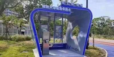 青島戶外直飲水亭：小細節彰顯大文明